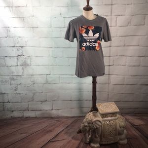 Adidas Graphic Floral T Shirt